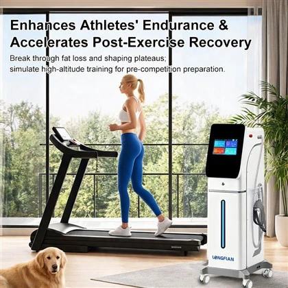 ポータブル IHHT 模擬高度トレーニング マシン - 家庭用およびジム用の間欠性低酸素性高酸素性トレーナー