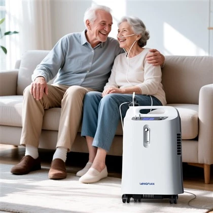 卸売医療グレード酸素濃縮物ポータブル5L医療酸素濃縮器