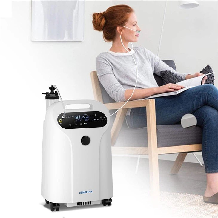 Ultra Quiet 40db And Compact 5LPM Oxygen Concentrator Electric Air Compressor